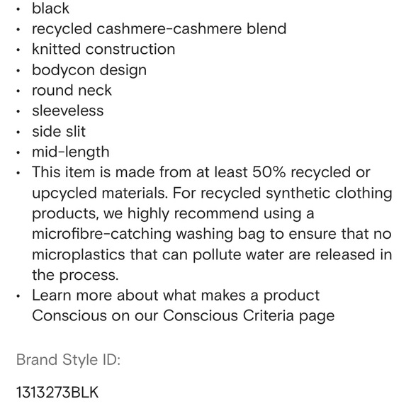 Reformation cashmere dress NWT - Picture 4 of 4